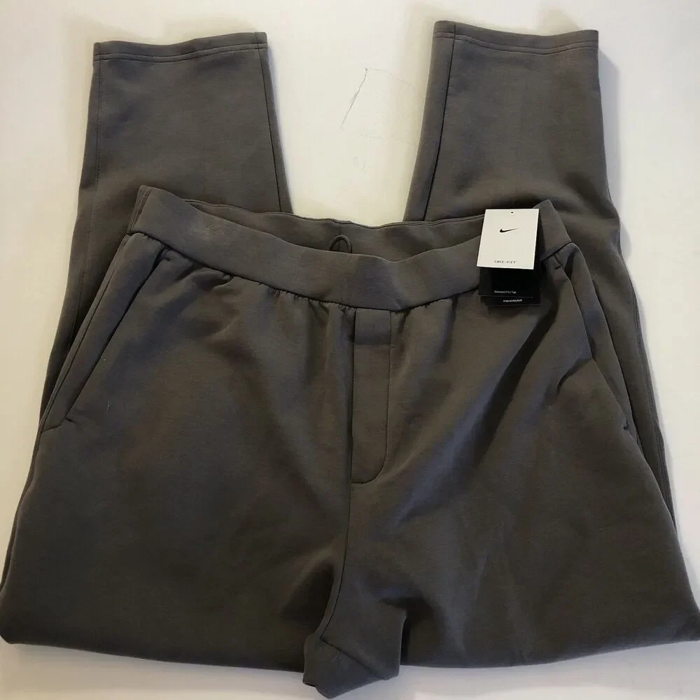 Nike 24.7 ImpossiblySoft Dri-FIT Training Pants Cave Stone Mens XL Tall